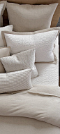 Oak Linen Bedding Collection: 