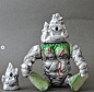 GORONGA with ISHIKURE Standard color ver. by APOSTOYS : APOSTOYS continues to embrace mother natures with more creations. First we had the Jumora from from the forest and now it's time for the mountains to take over with the new GORONGA kaiju. Hand painte