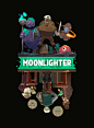 Moonlighter Illustration : Promotional illustration, cards and t-shirts for Moonlighter.