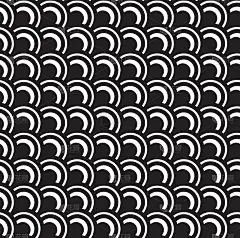 无缝的几何图案。向量抽象重复经典