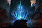 The Door - Procreate, Bastien Grivet : And here is the artwork I created for the 4.1 version of Procreate!  All those new tools are soooo amazing!!! ^3^<br/>Entirely made with Procreate. _场景概念_T2019323 #率叶插件，让花瓣网更好用_http://jiuxihuan.net/lvye/#