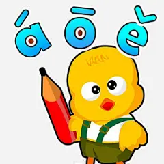 卡通小鸟教拼音