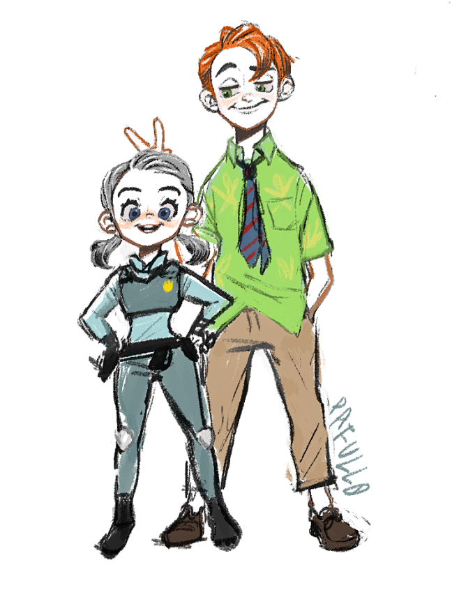 zootopia doodle