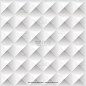 白色几何抽象背景，无缝模式，矢量插图