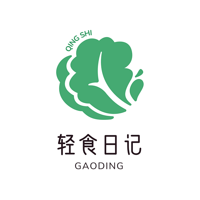 餐饮减脂轻食店铺宣传店铺logo