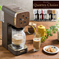 【楽天市場】クワトロチョイス QCR-85 (コーヒーメーカー スムージー ミキサー ジューサー ブレンダー フラッペ カフェ 珈琲 アイス フラッペメーカー スムージー グリーンスムージー コーヒーマシン SOLUNA クアトロチョイス)【ポイント最大35倍 送料無料】：インテリアショップe-goods : コーヒーメーカーとミキサーの機能が一つになった、ハイブリットコーヒーマシン。コーヒーはもちろん、フラッペやスムージーをボタンを押すだけで楽しめます。 新生活 送料無料。クワトロチョイス QCR-85