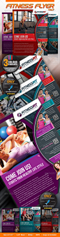 Fitness Flyer Vol.7 - GraphicRiver Item for Sale