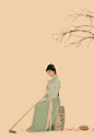 【制作音画人物素材篇】古韵◆～黛玉 - 浪漫人生 - .