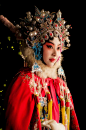 Beijing Opera。京剧。国剧。国粹。花旦。青衣。戏子。戏曲。妩媚。@北坤人素材