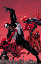 Daredevil/Spiderman VS Venom/Carnage• Marvel Comics Art