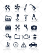 Auto Service Icons