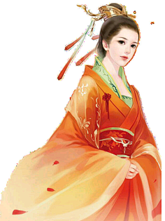 古风 插画 唯美 手绘 橙光 背景 玄幻 人物立绘女【侵权致歉】肆槿