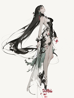 画画呀采集到人物绘画