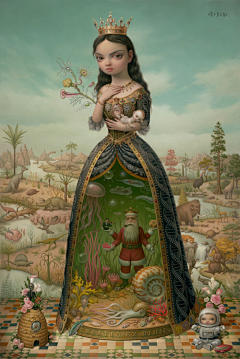 Fish-G采集到【插画师】Mark Ryden