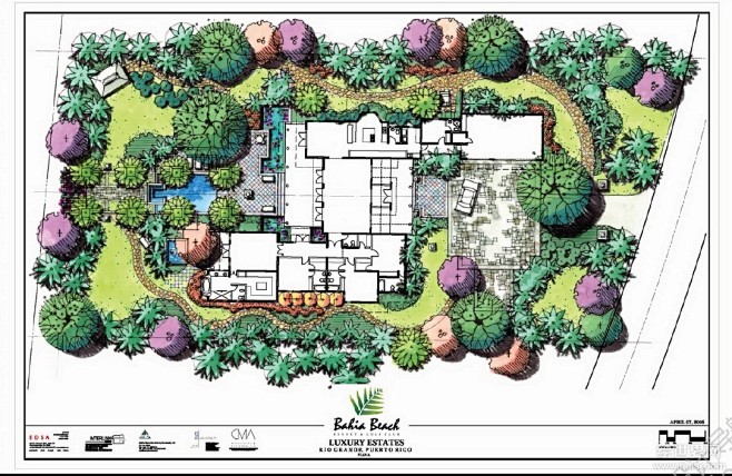 【新提醒】EDSA庭院景观手绘设计方案 ...
