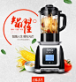 SKG DG2086多功能家用加热破壁料理机果汁婴儿辅食豆浆破壁搅拌机-tmall.com天猫