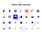 Tenant App icons set part 1 os contact gallery idea menu ai safe privacy security future market planning icons design research ui ux sketch illustration iconset design system icons sharma neel prakhar