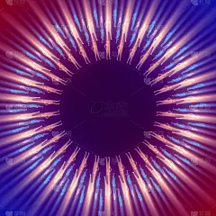 抽象几何背景与女性剪影