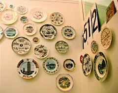 艺术70平美式乡村风格二居家庭过道背景墙装修效果图