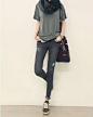 oh yes. casual, comfortable, black and grey and ... | spring | summer