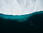 The Iceberg Series II : A visual study of shapes, patterns and luminosity on Icebergs in the Ilulissat Icefjord, Unesco World Heritage. Located on the west coast of Greenland, 250 km north of the Arctic Circle, Greenland’s Ilulissat Icefjord is the sea mo