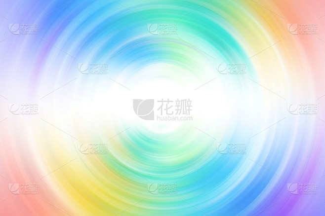 抽象彩虹漩涡，图形纹理背景，插图，线条艺术