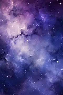 AI数字艺术宇宙星河星空底图背景图