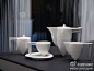 台湾八方新气的白瓷茶具很有特点。http://t.cn/zOaDasy
