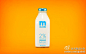 #求是爱设计#Mr. Milk 品牌形象设计 by Justin Ross Tolentino