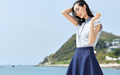 风吹少女心采集到海报模特素材