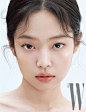 JENNIE W KOREA 二月刊封面女郎，HERA美妆画报，一张高级漂亮的颜~ ​ ​​​​