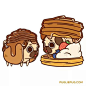 Mmmmmmorning everyone! Would you like pancakes or waffles? :3 by pugliepug