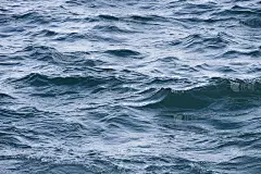 波涛汹涌的海