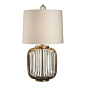 midcentury lamp from crate and barrel