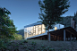 809兵工厂遗址改造-崖顶茶吧 / 三文建筑 / 何崴工作室,View from hillside. Image © arch-inbetween