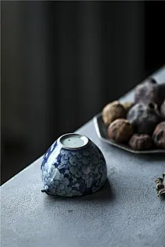 陶瓷公道杯手绘元青花柴窑缠枝莲老陶泥开片分茶器匀杯景德镇茶具-淘宝网