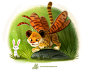Daily Paint #1225. Tiger Moth by Cryptid-Creations