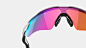 Oakley Radar EV : Radar EV is the ultimate performance eyewear for cycling and other active sports, establishing another successful milestone in the Radar heritage, proudly expanding the legacy through its premium design in innovation and style.
