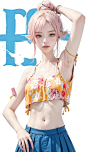 AI绘画，拳皇女郎，高清壁纸
