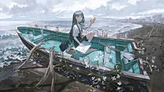 #我是创作人# #心上一画#  

れおえん

日本 | 插画家  / twi：reoenl  / 主页：reoenl.com ​​​