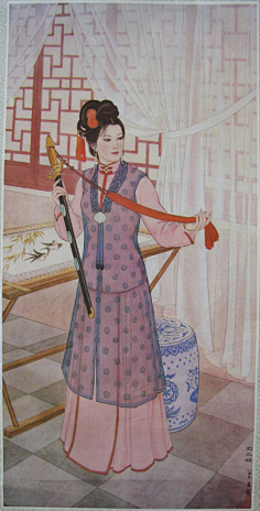 蒋采萍 工笔仕女图欣赏 - 傲雪 - 傲雪 的博客虎丘25采集到动物画采集