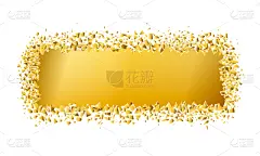 绘画插图,长方形,黄金,分离着色,贺卡,几何形状,一个物体,背景分离,立体图像,坏掉的