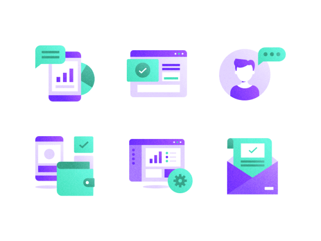 Crypto wallet illust...