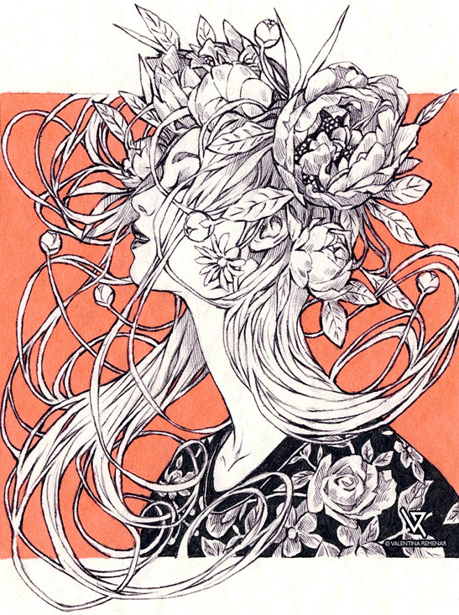Valentina Remenar 插画...