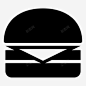 芝士汉堡普通餐热沙司图标 标识 标志 UI图标 设计图片 免费下载 页面网页 平面电商 创意素材