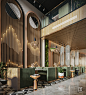 3dsmax architecture art direction  cafe corona graphic KSA photoshop vray vwartclub