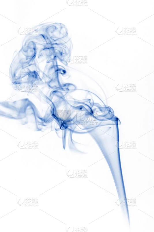 烟,蓝色,白色背景,呼吸气 ,（飞机的）水汽尾迹,泥泞的,气氛,香烟,垂直画幅