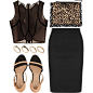 A fashion look from March 2014 featuring Delpozo tops, STELLA McCARTNEY skirts and A|X Armani Exchange sandals.