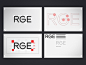 RGE Corporate Identity : RGE consultingCorporate IdentityFor RGE consulting we developed a full branding set, including logo design, keyvisual, brand guidelines, a commercial corporate website, business corporate letter, contact-cards, signage and so on. 