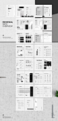 Bold Series Annual Report and Company Profile : Brand Manual and Identity Template – Corporate Design Brochure – with real text!!!Minimal and Professional Brand Manual and Identity Brochure template for creative businesses, created in Adobe InDesign in In